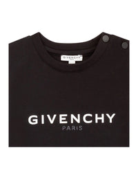 T-shirt à fermeture pressionnée - Black