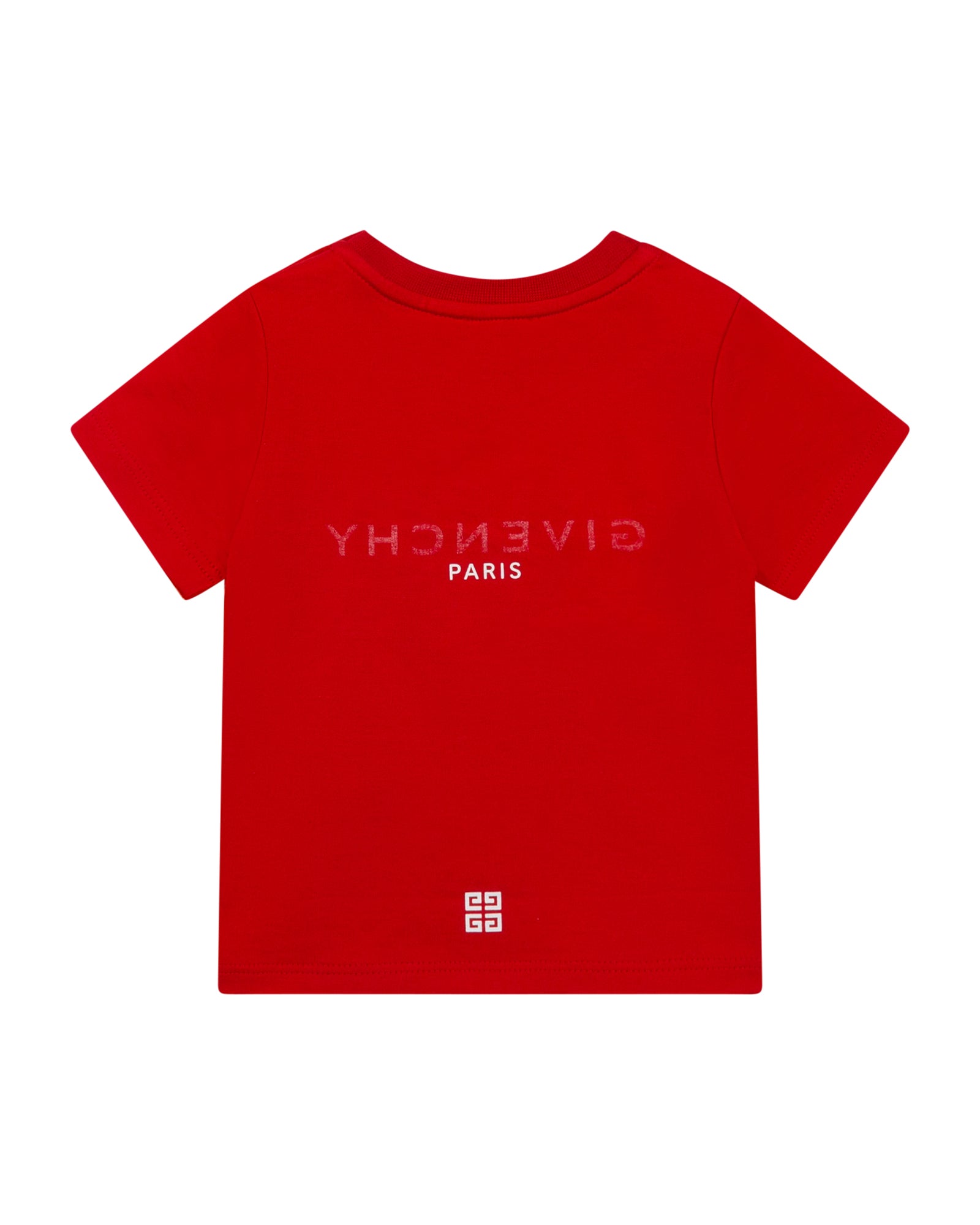 T-shirt à fermeture pressionnée - Piment