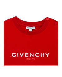 T-shirt à fermeture pressionnée - Piment