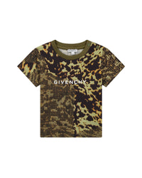 Short-sleeved cotton T-shirt - Army