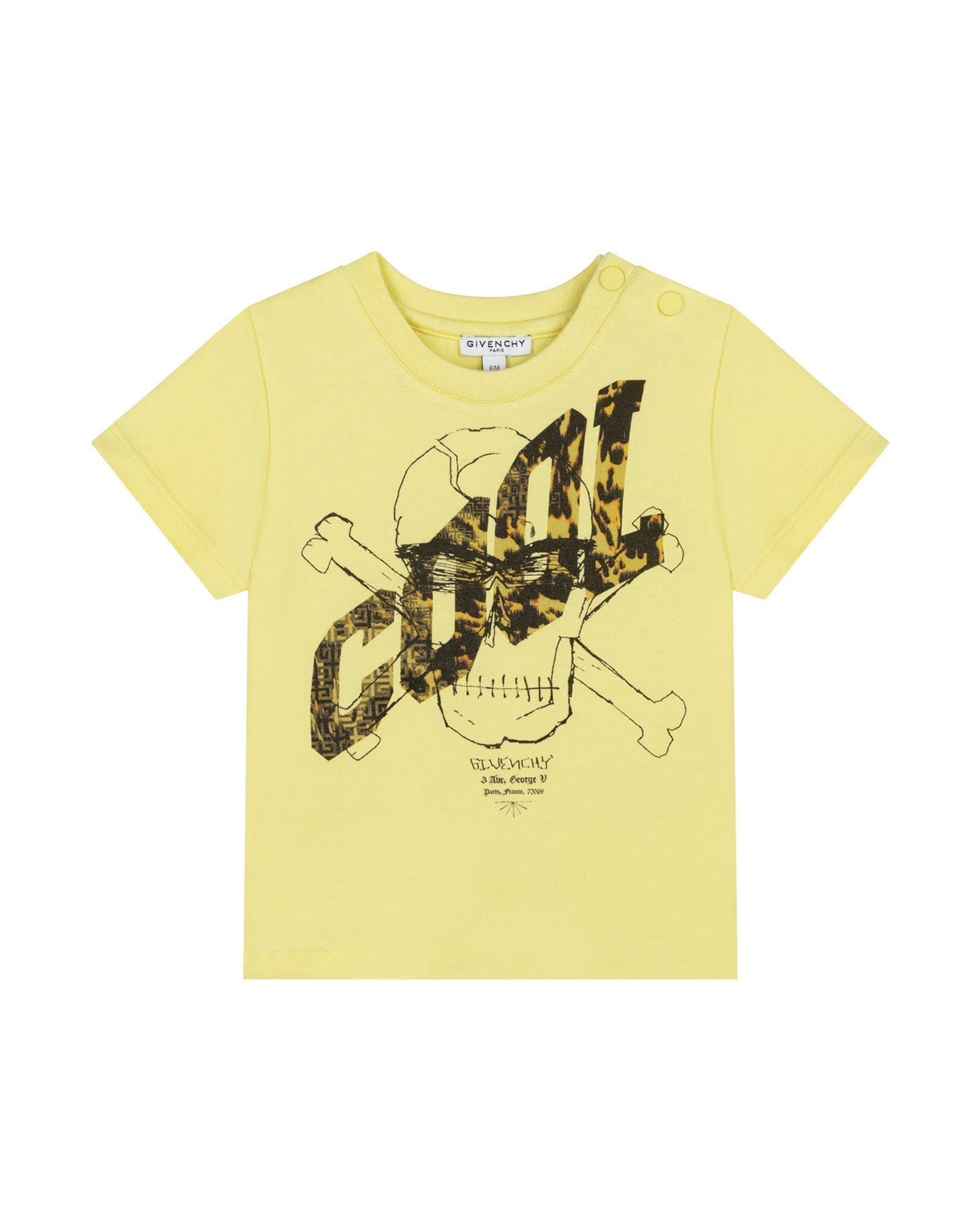 T-shirt à fermeture pressionnée en coton - Primevere
