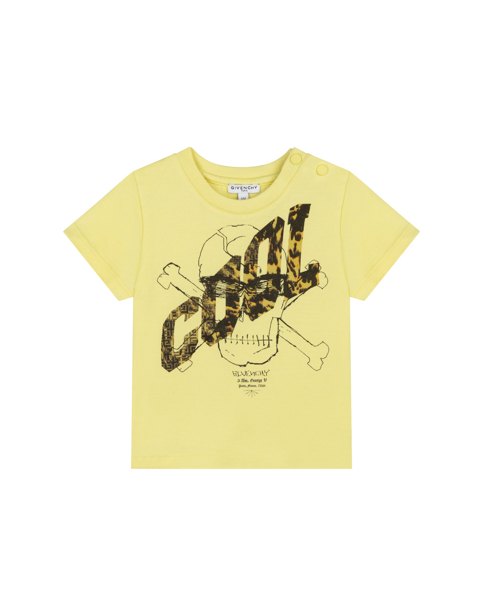 T-shirt with press stud fastening - Primevere