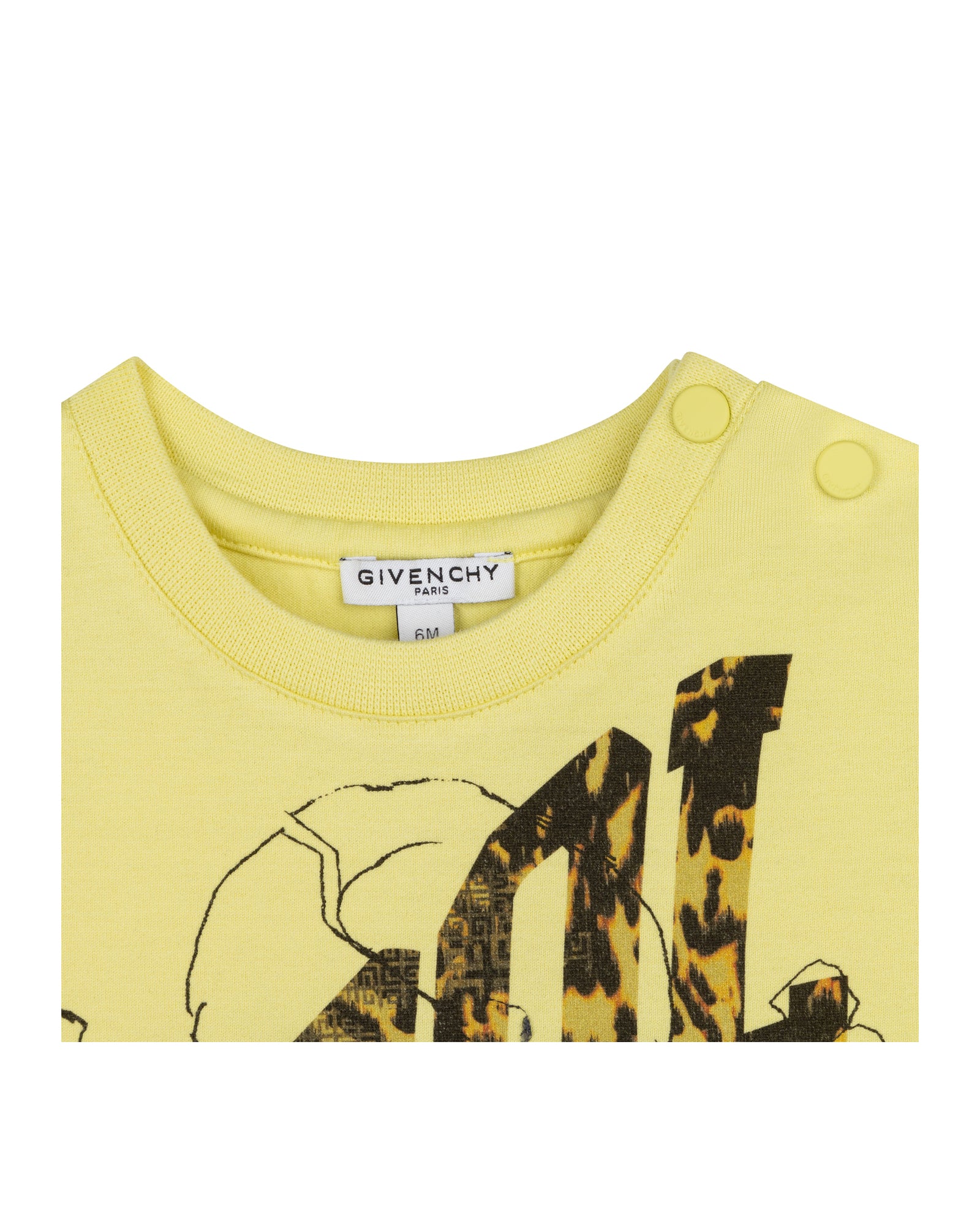T-shirt with press stud fastening - Primevere