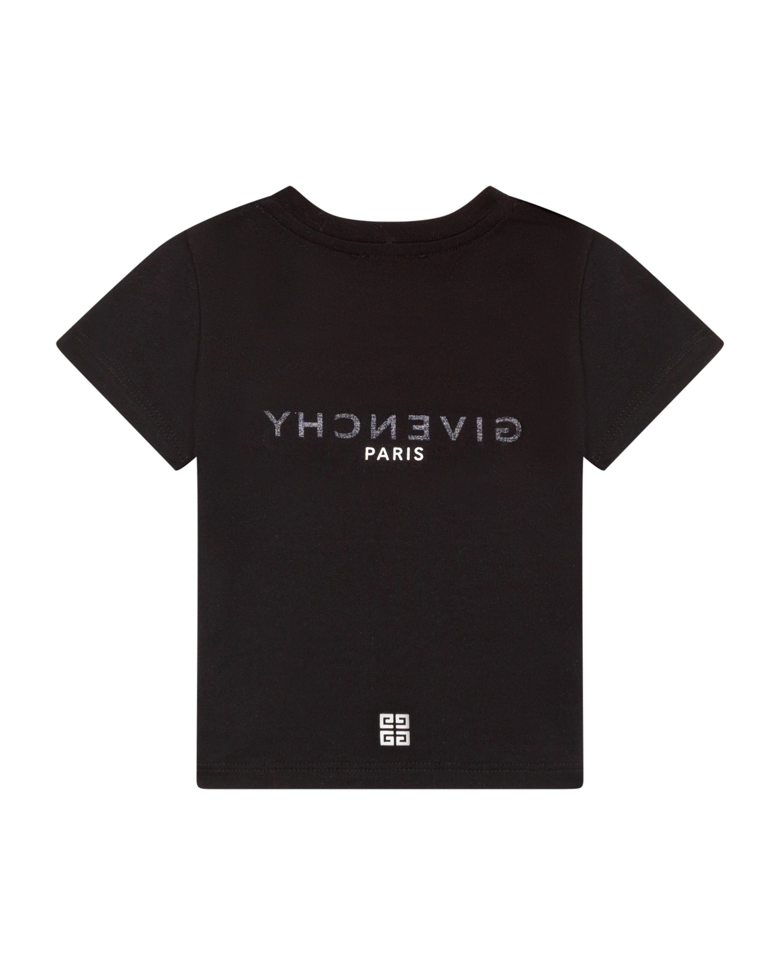T-shirt à fermeture pressionnée - Black