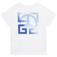 T-shirt jersey baby boy en coton - Blanc