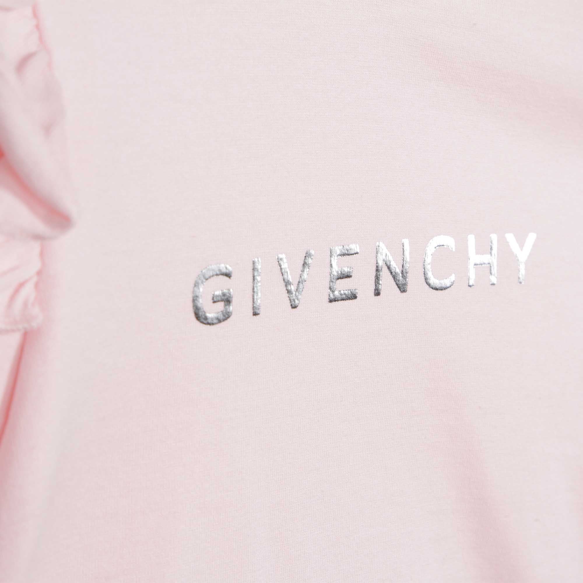 T-shirt à manches volantes en coton - Marshmallow
