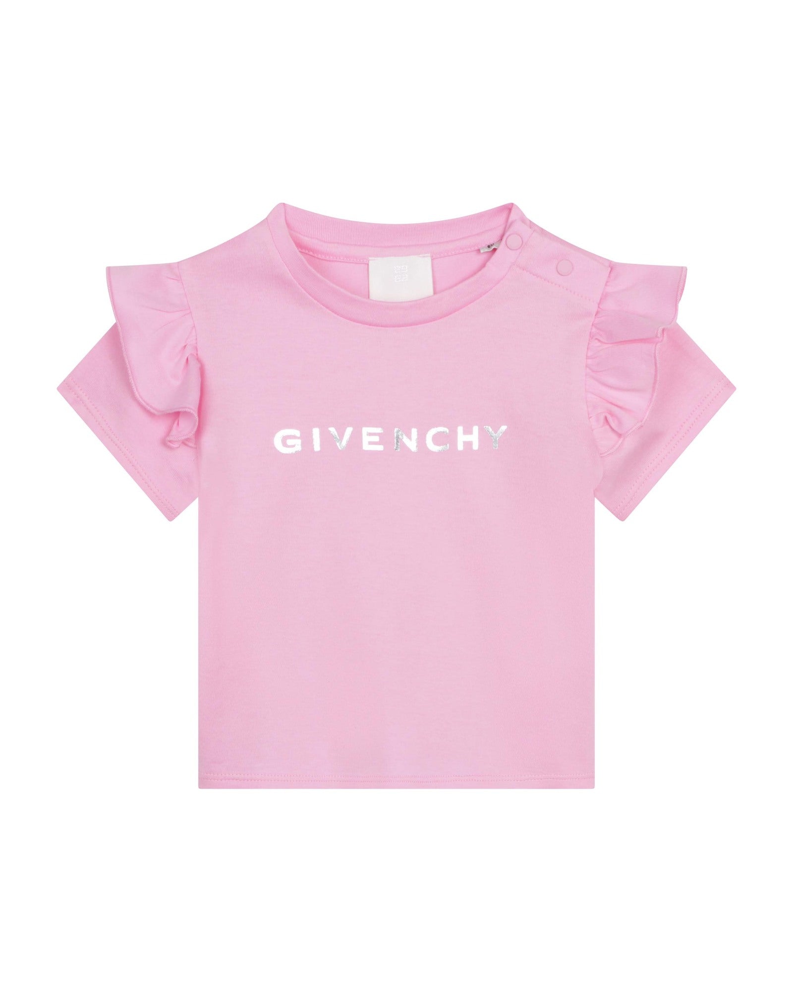T-shirt à fermeture pressionnée - Rose Friandi