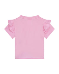 T-shirt à fermeture pressionnée - Rose Friandi