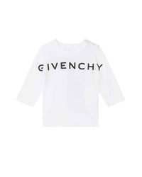T-shirt à manches longues en coton - Blanc