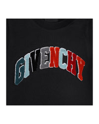 T-shirt à manches longues en coton - Black