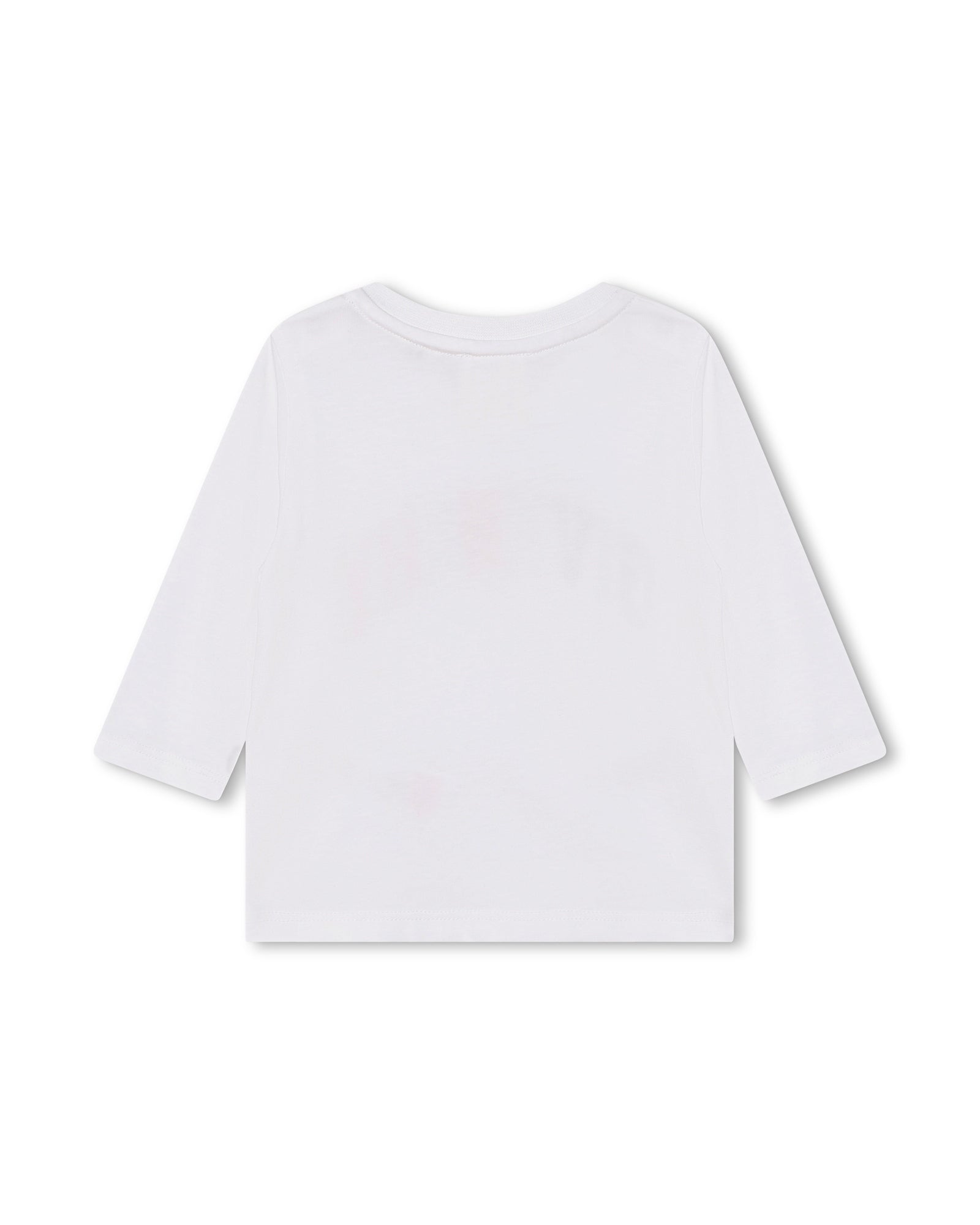 T-shirt à manches longues en coton - Blanc