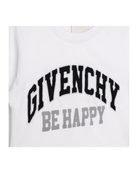 Long-sleeved cotton T-shirt - White