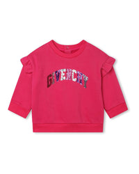Sweatshirt en coton - Rose pep's