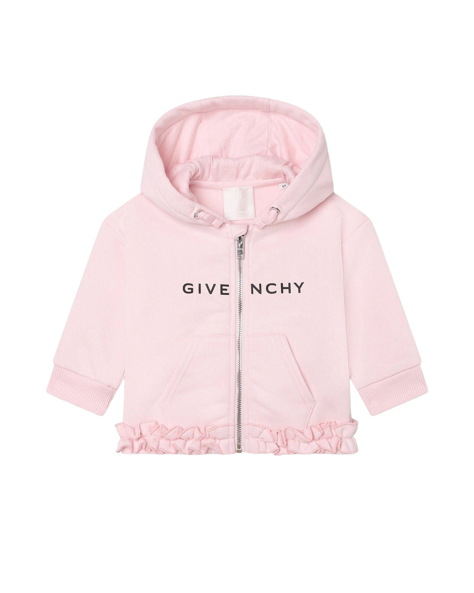 Gilet à capuche en coton - Marshmallow