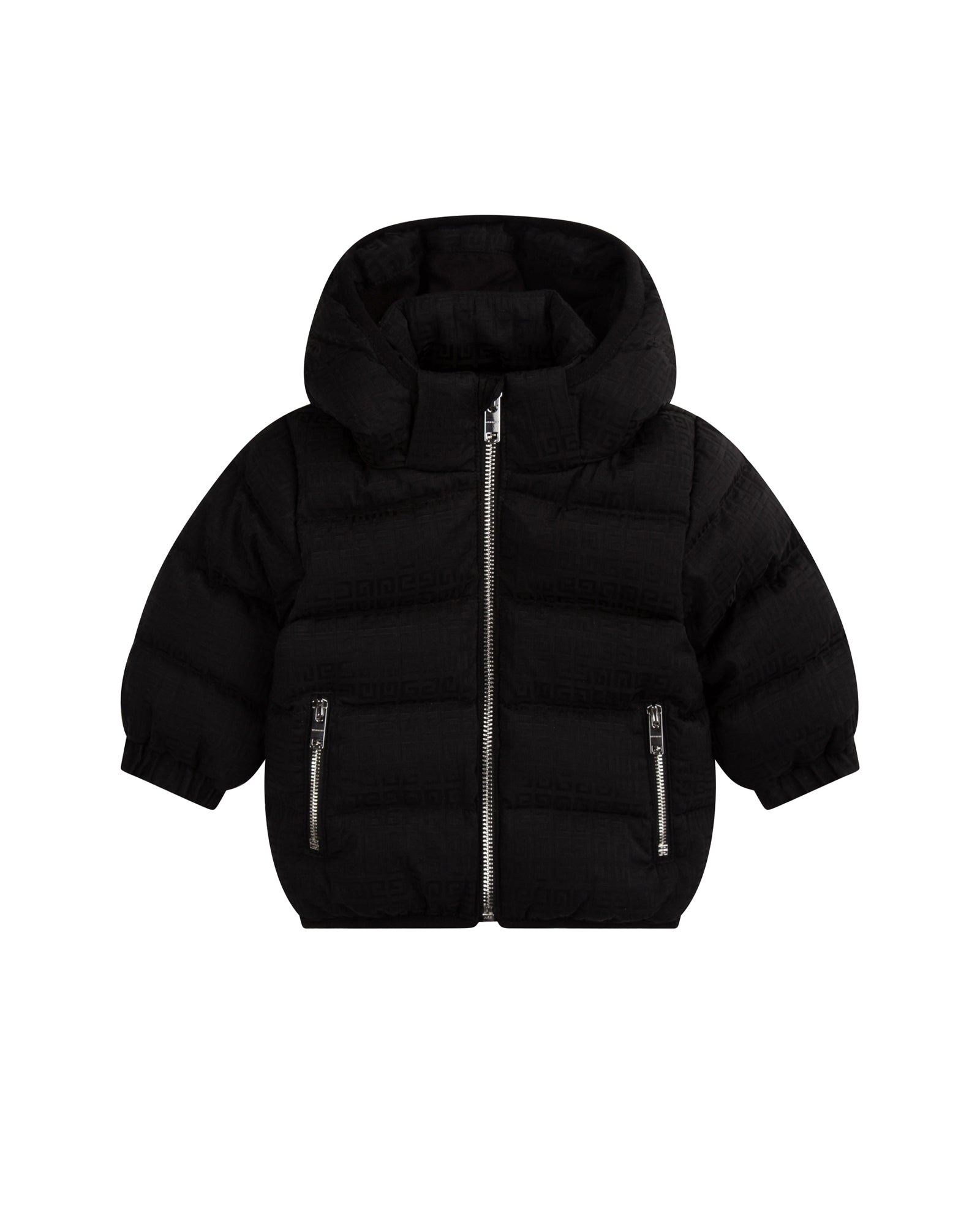 Doudoune à broderie - Black