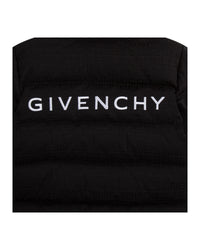 Doudoune à broderie - Black