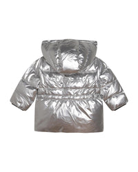Doudoune à broderie - Argent