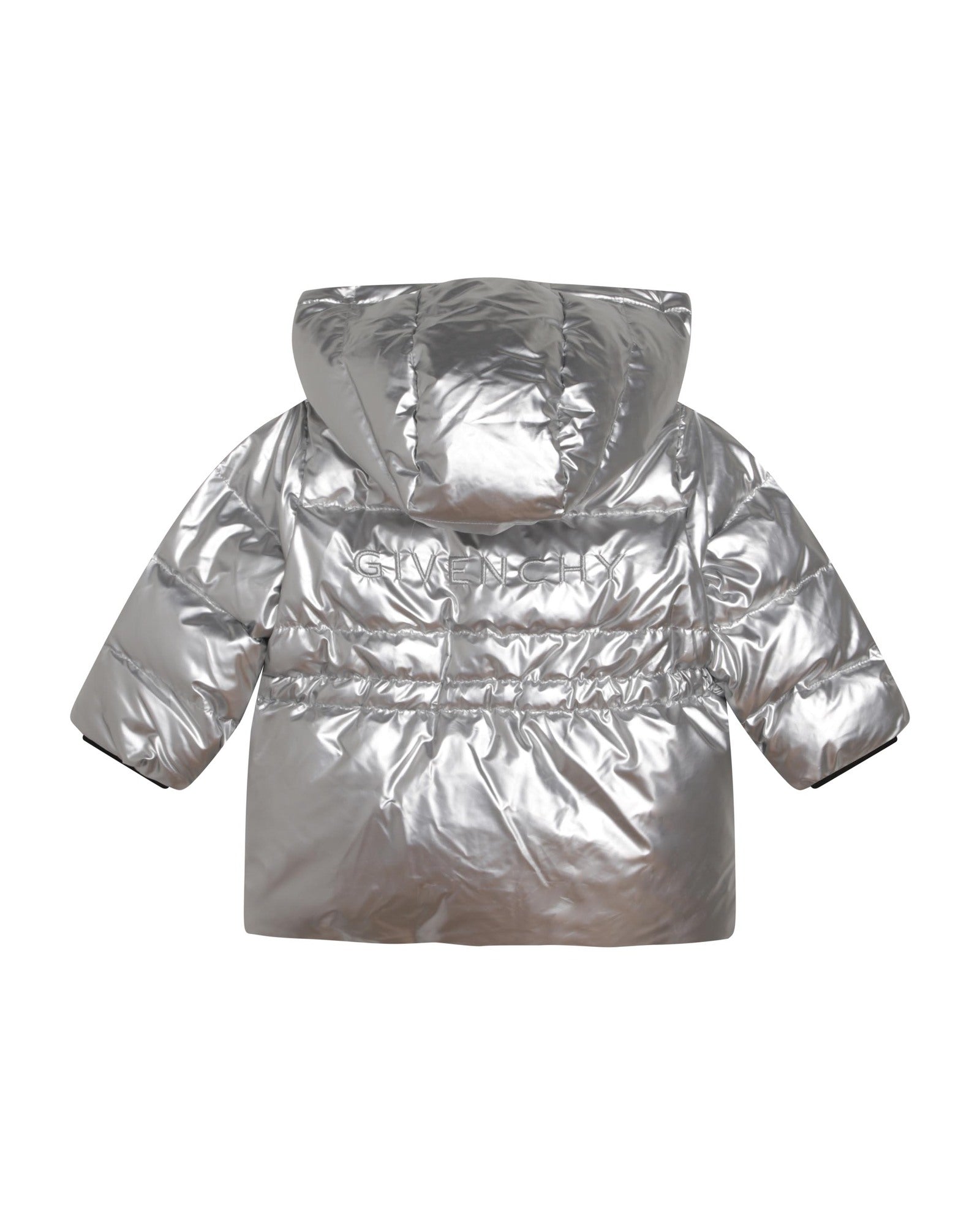 Doudoune à broderie - Argent