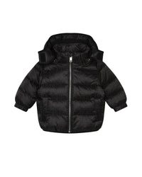 Jacket with detachable hood - Black