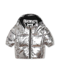 Doudoune à capuche - Silver
