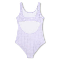 Maillot de bain 1 pièce imprimé 4G - Mauve