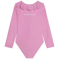 Maillot de bain une pièce manches longues - Rose Friandi