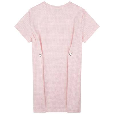 GIVENCHY Robe t-shirt en jacquard - Marshmallow