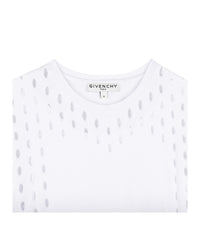 Robe en imprimé - Blanc