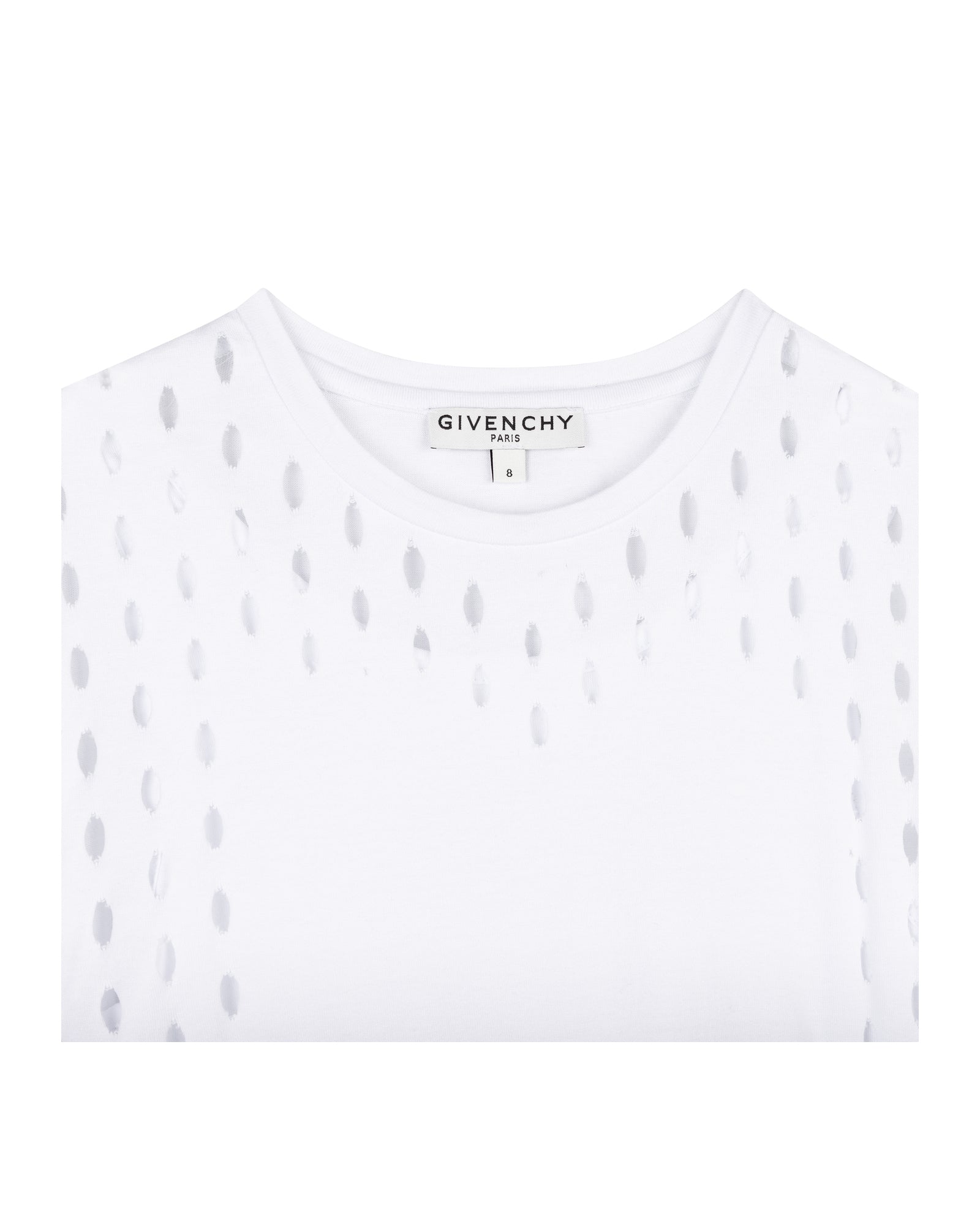 Robe en imprimé - Blanc