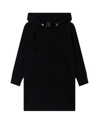Robe à broderie en coton - Black