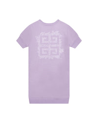 Robe motif bandana en coton - Light Violet