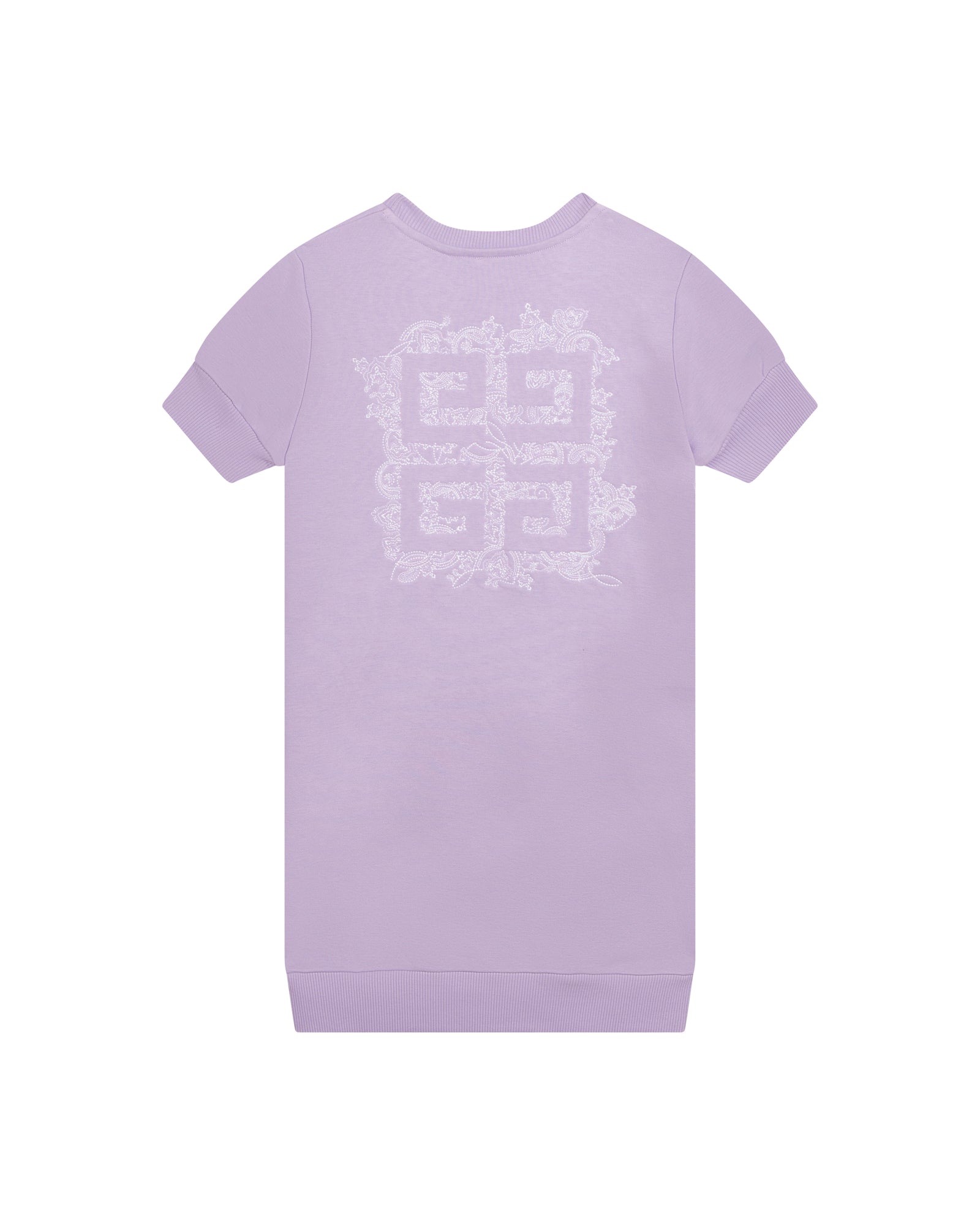 Robe motif bandana en coton - Light Violet