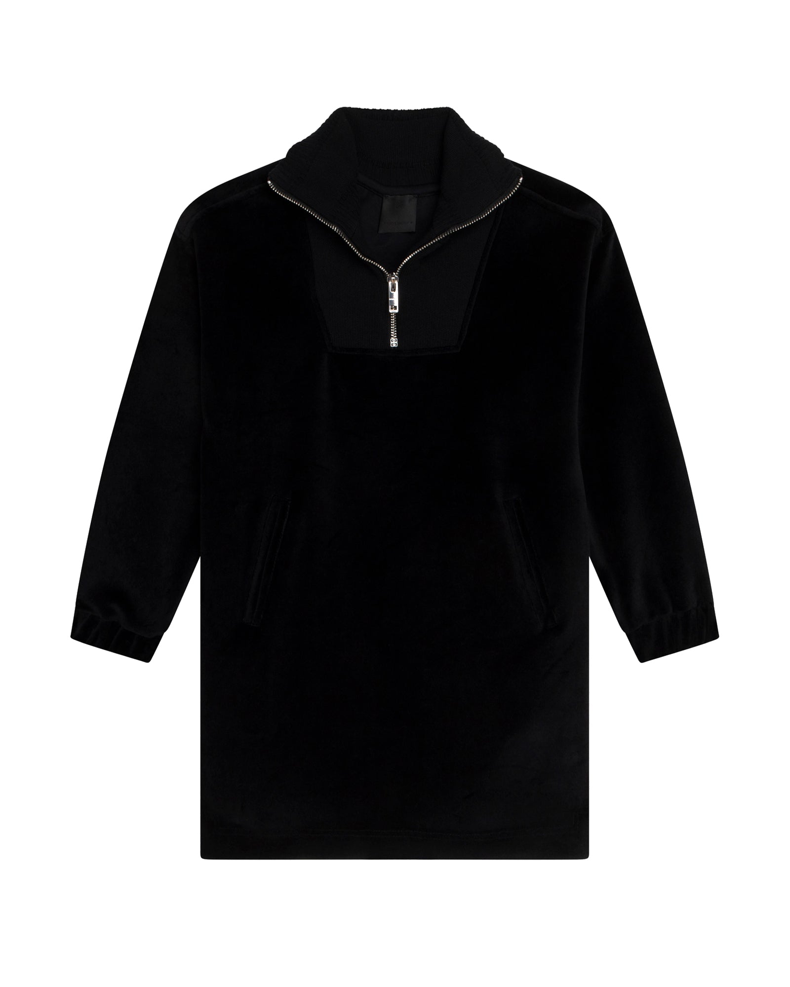Robe en velours - Black