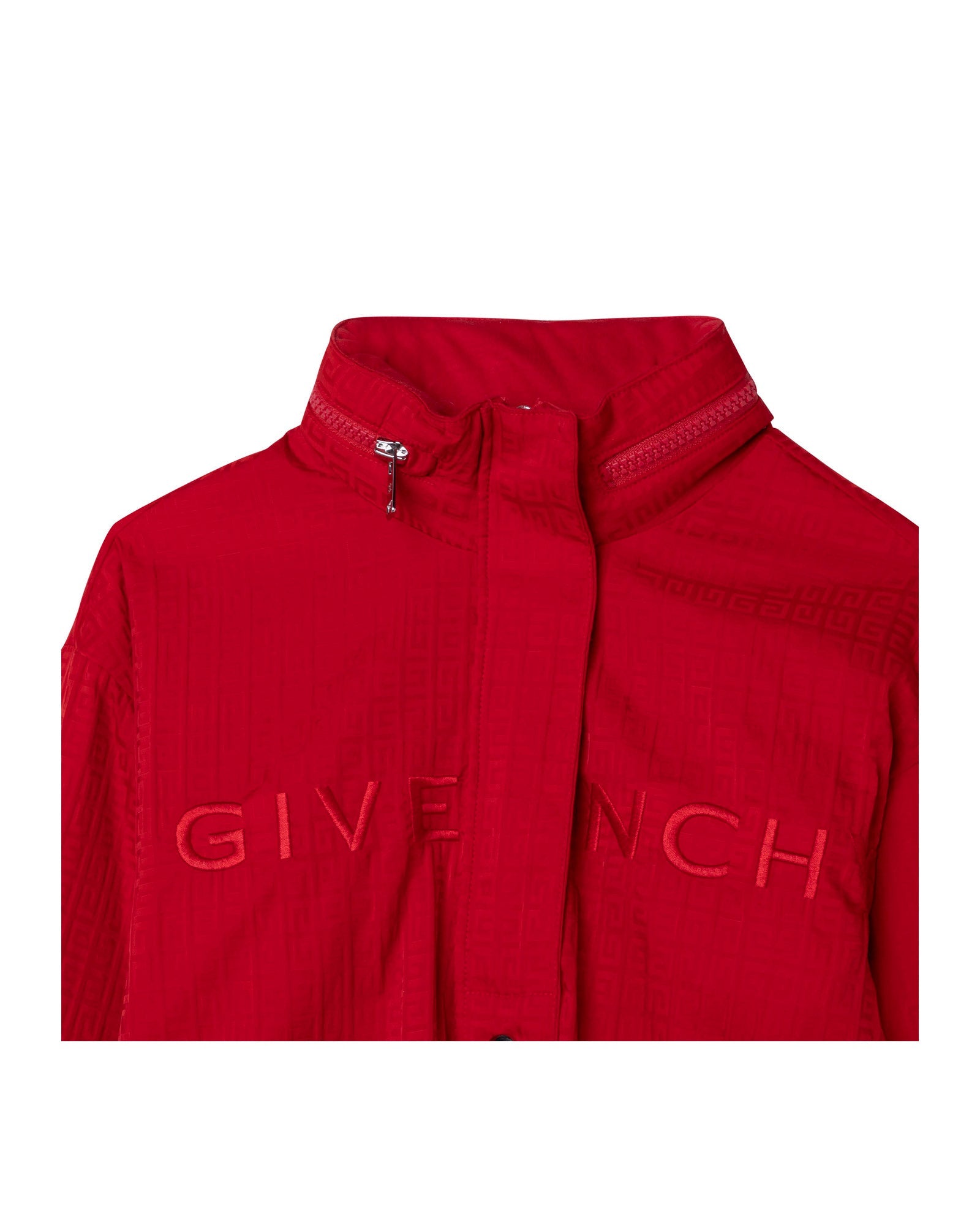 Robe jacquard à motif - Piment