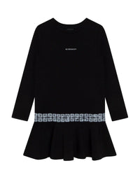 Robe en maille milano - Black