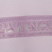 Robe manches courtes bande - Mauve