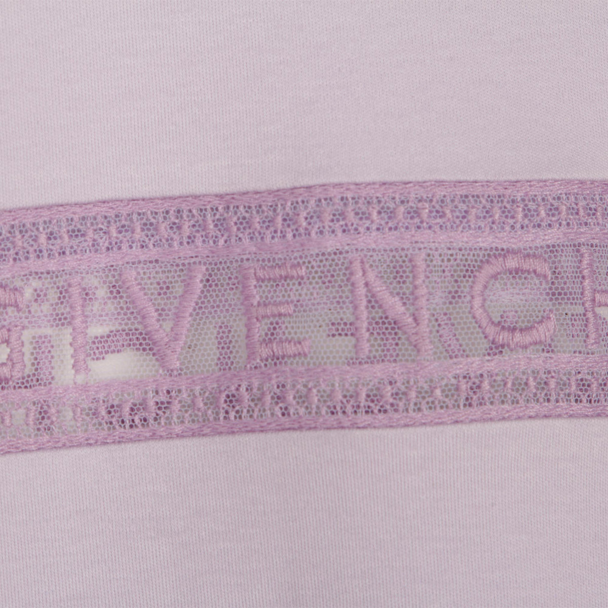 Robe manches courtes bande - Mauve