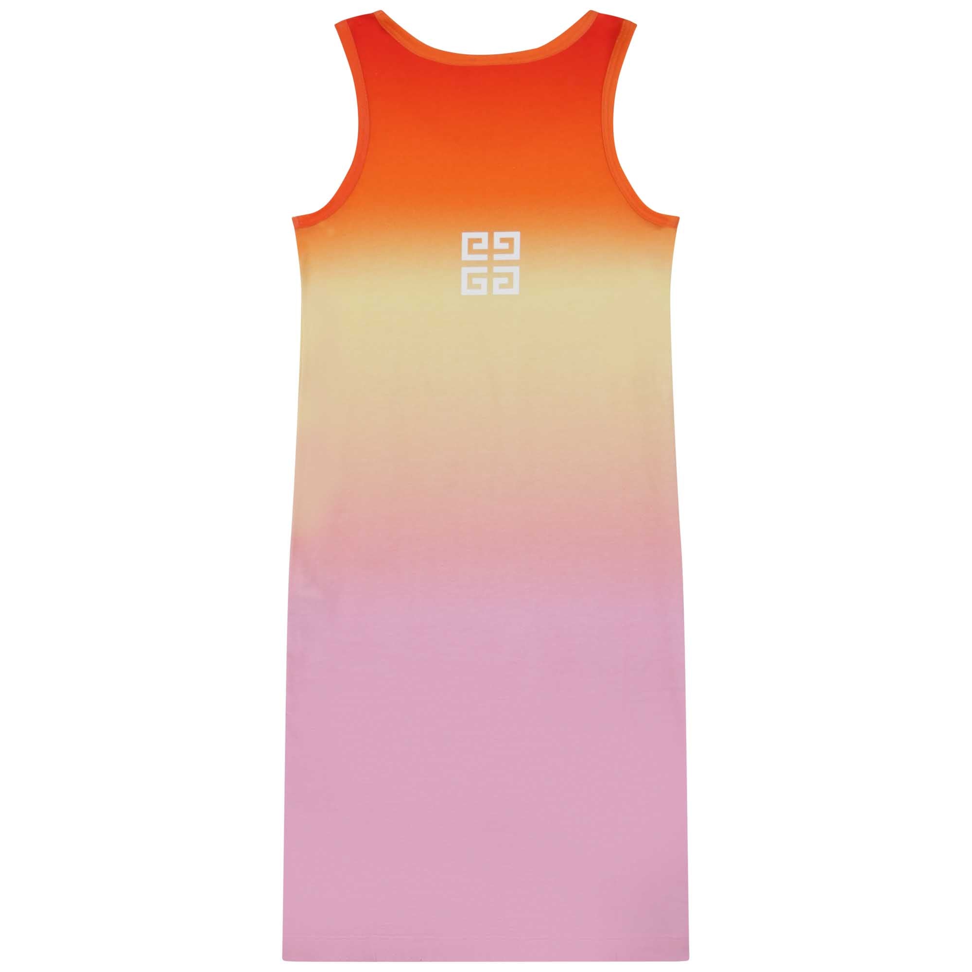 Robe midi imprimé dégradé - Unique