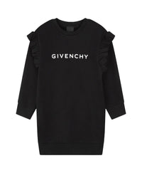 Robe à manches longues en coton - Black