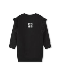 Robe à manches longues en coton - Black