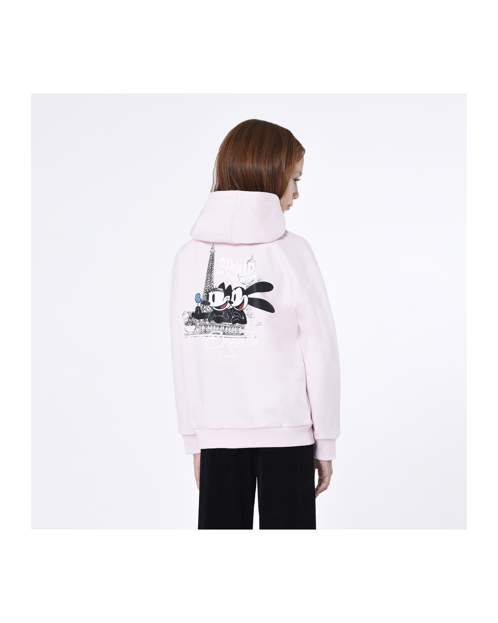 Robe à manches longues en coton - Marshmallow