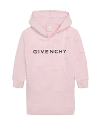 Robe à capuche en coton - Marshmallow