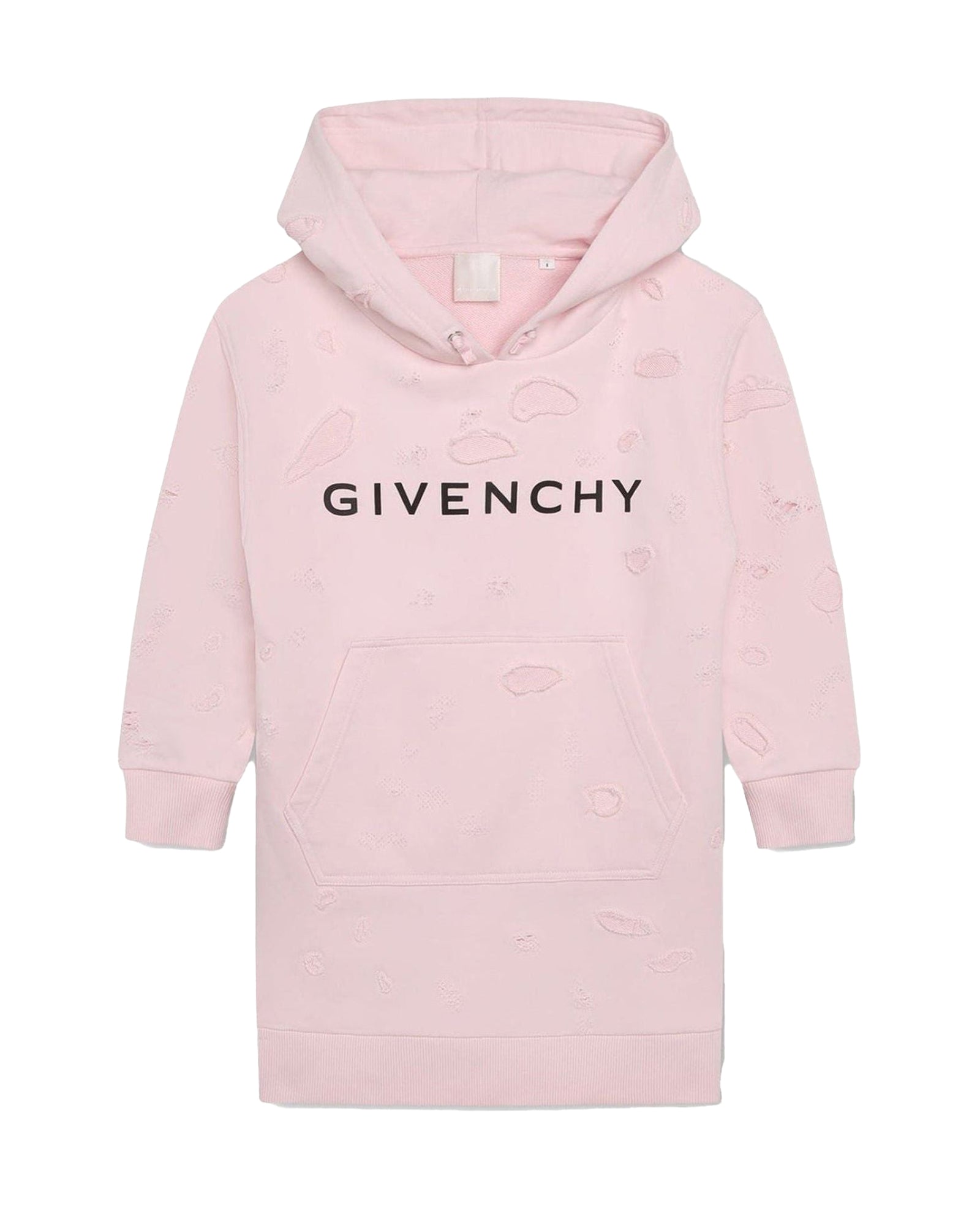 Robe à capuche en coton - Marshmallow
