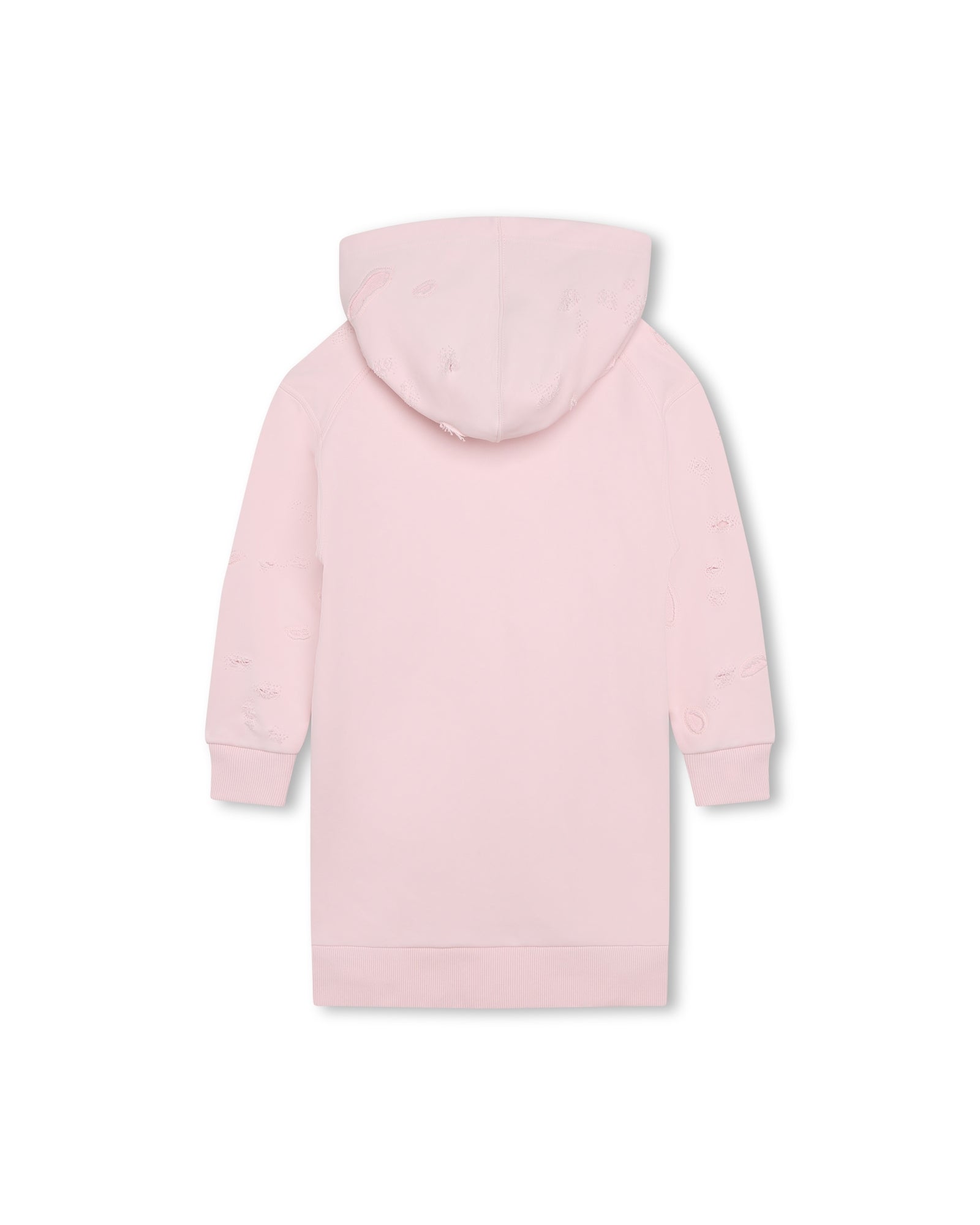 Robe à capuche en coton - Marshmallow