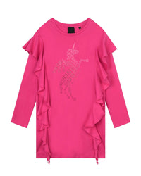 Robe fantaisie en coton - Rose pep's