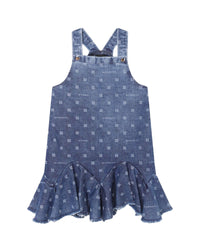 Robe denim en coton - Stone