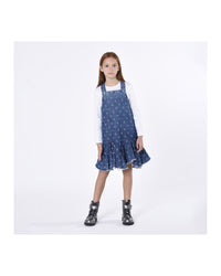 Robe denim en coton - Stone
