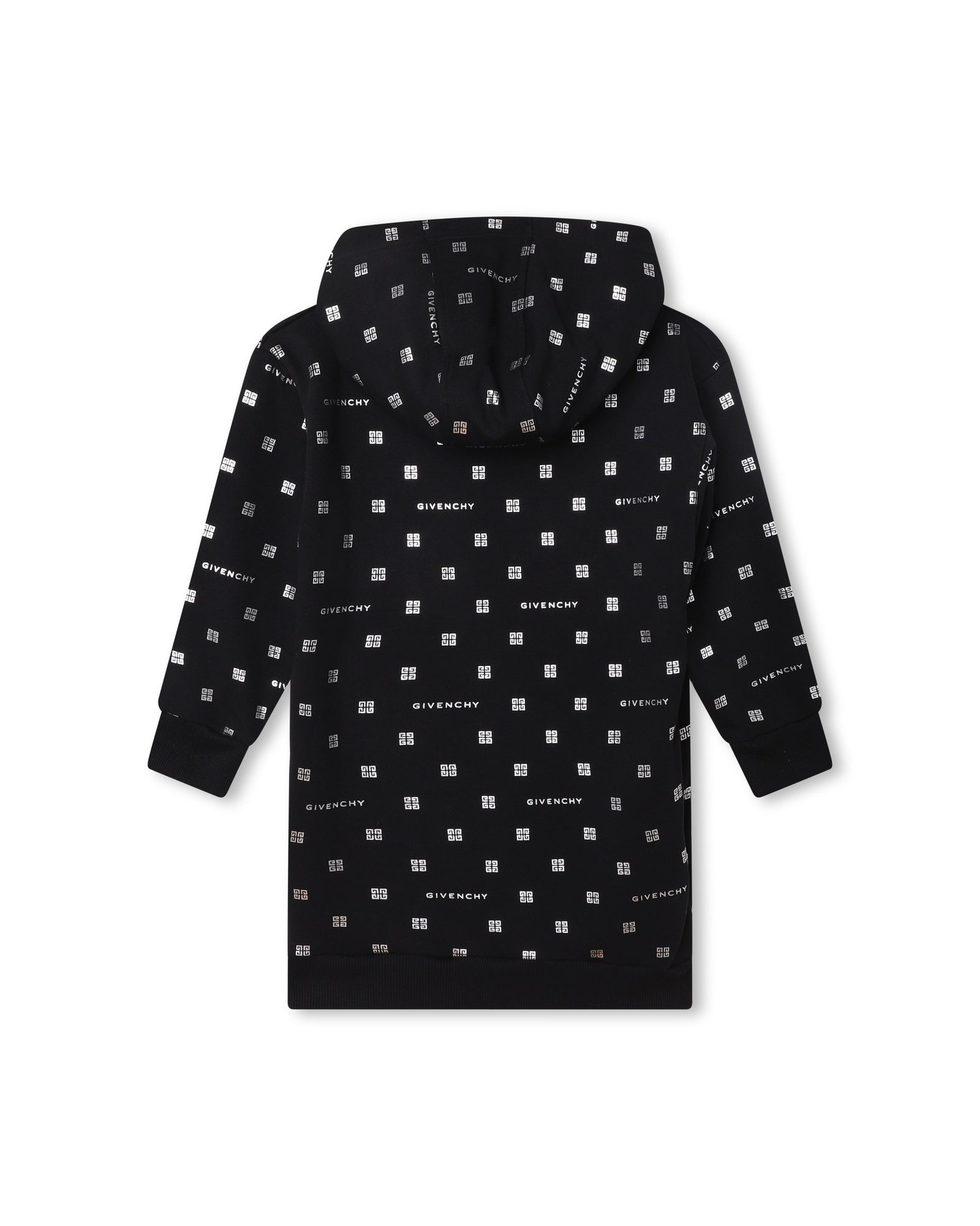 Robe à capuche en coton - Black
