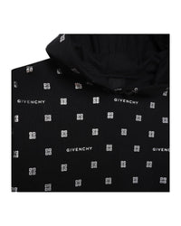 Robe à capuche en coton - Black