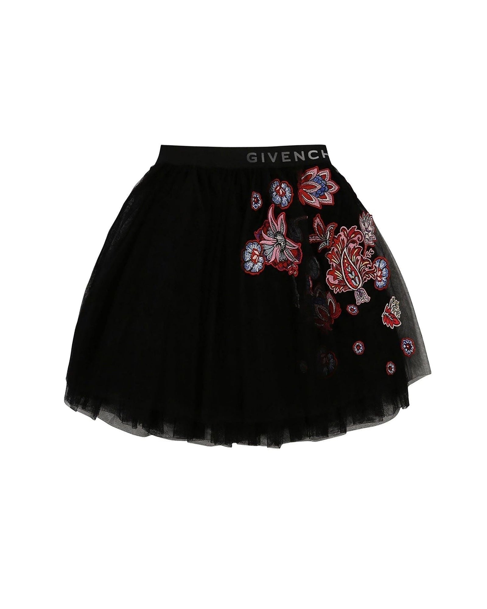 Jupe en tulle avec doublure - Black
